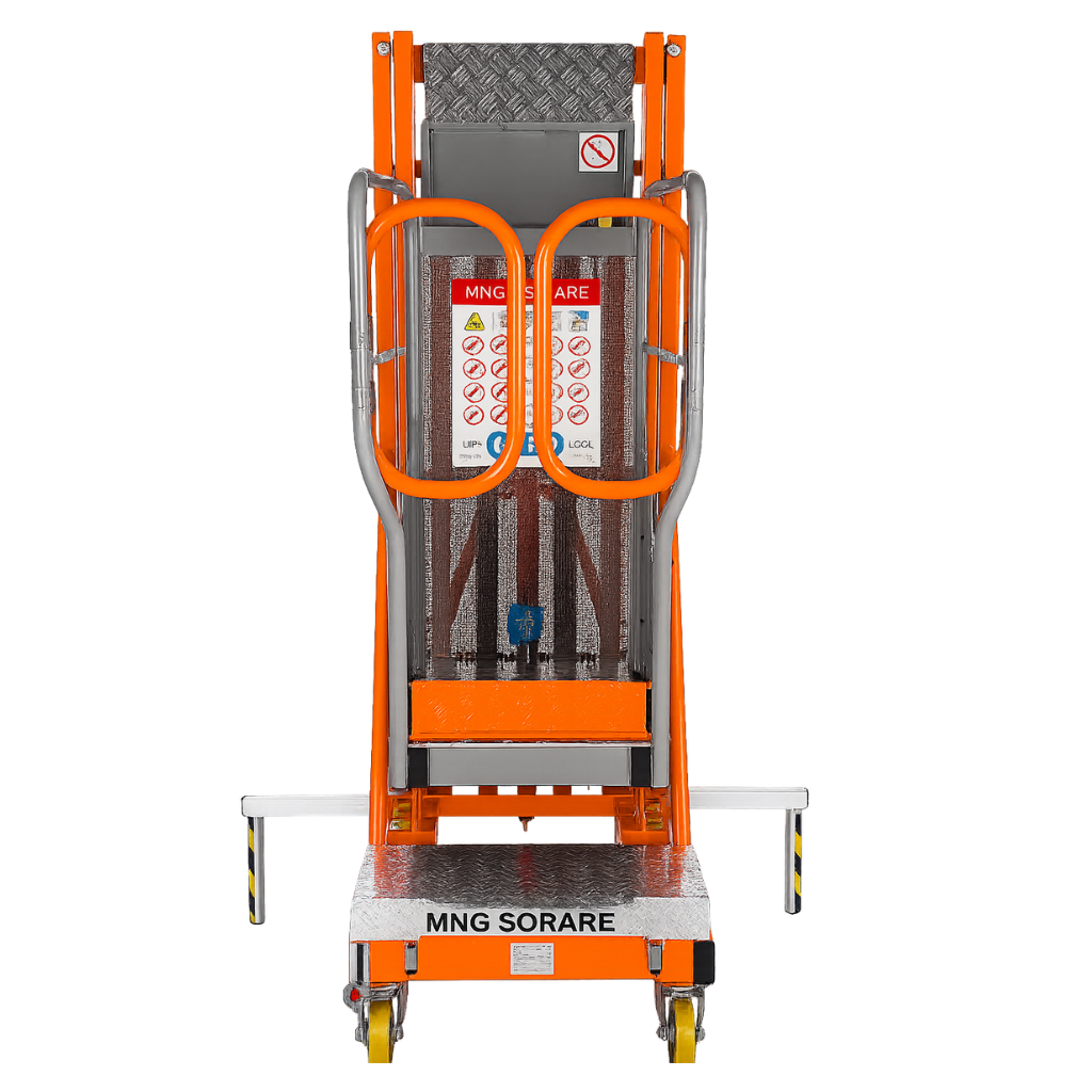 PNV5 MNG SORARE Petite nacelle à mât vertical 5m