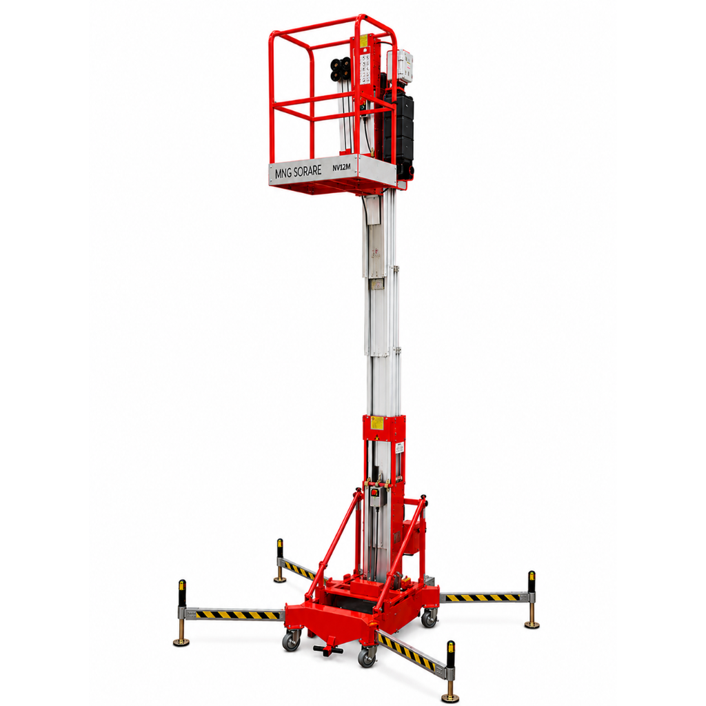NV12M MNG SORARE Nacelle à mât vertical 12m NV12M MNG SORARE Nacelle à mât vertical 12m